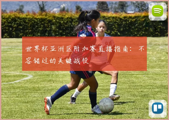 世界杯亚洲区附加赛直播指南：不容错过的关键战役