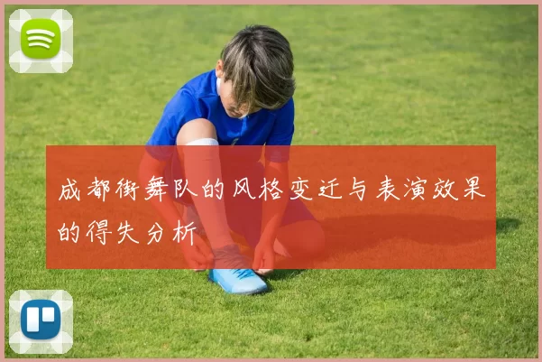 成都街舞队的风格变迁与表演效果的得失分析